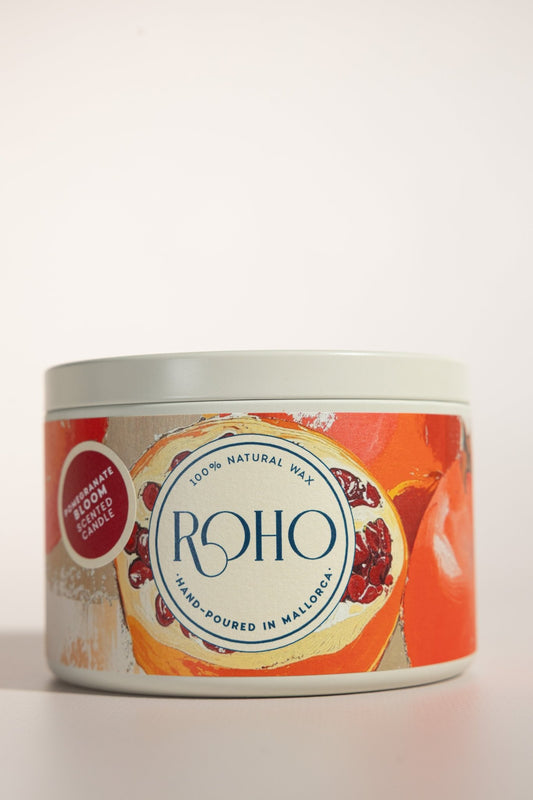 Vela de Estaño Flor de Granada - ROHO AIRDECO