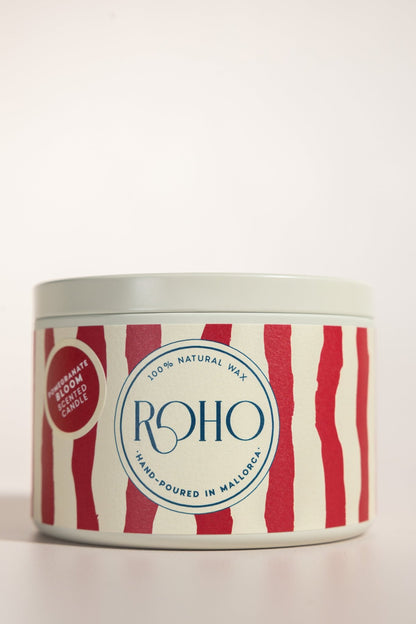 Vela de Estaño Flor de Granada - ROHO AIRDECO